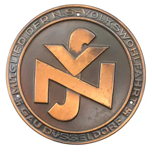 NSV Door Plaque 'Gau Düsseldorf'