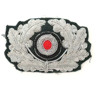 WH (Heer) Visor Cap Wreath/Cocarde Set