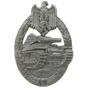 Panzer Assault Badge in Bronze 'Rettenmaier'
