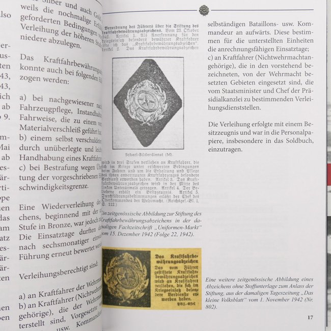NEW Book: 'Das Kraftfahrbewährungsabzeichen der Wehrmacht' — image 3