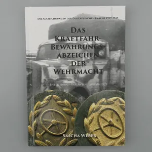 NEW Book: 'Das Kraftfahrbewährungsabzeichen der Wehrmacht'