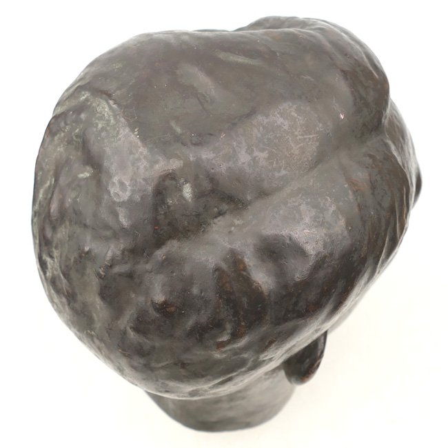 Life sized 'Adolf Hitler' Bronze Bust by 'H.M. Ley' — image 8