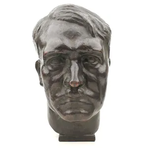 Life sized 'Adolf Hitler' Bronze Bust by 'H.M. Ley'