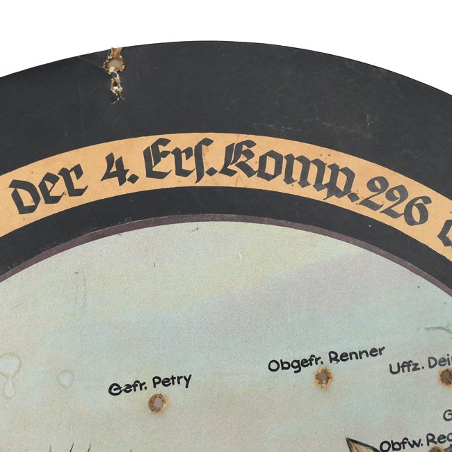 Wehrmacht Carton Target Board 1940 — image 4
