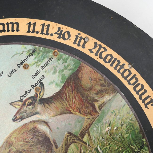 Wehrmacht Carton Target Board 1940 — image 5