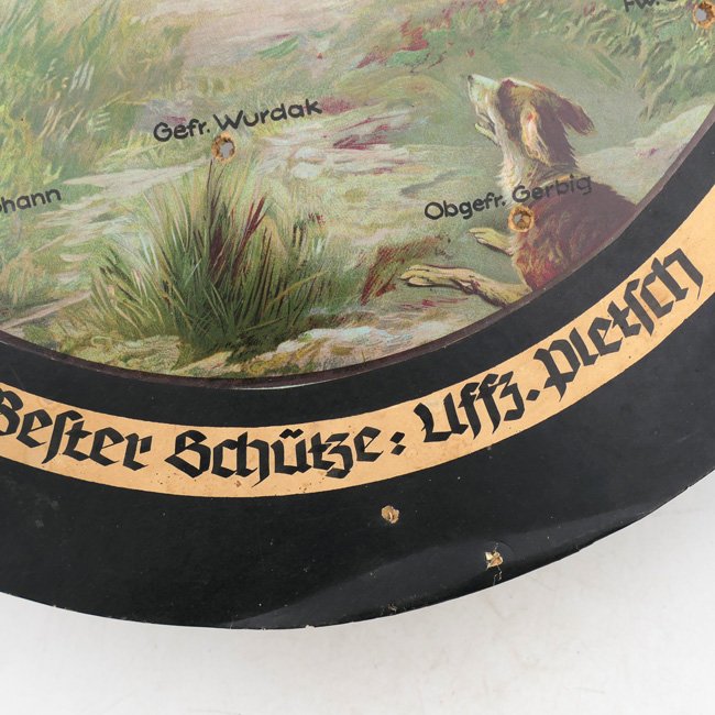 Wehrmacht Carton Target Board 1940 — image 6