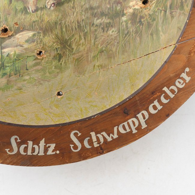 Wehrmacht Wooden Target Board 1938 — image 5