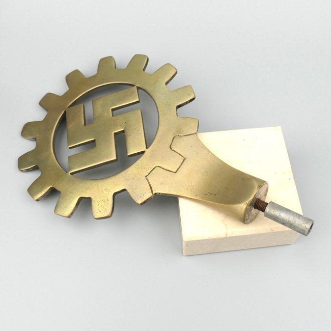 'Deutsche Arbeitsfront' Flag Pole Top — image 3