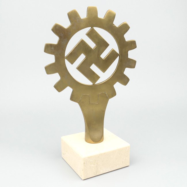 'Deutsche Arbeitsfront' Flag Pole Top — image 5