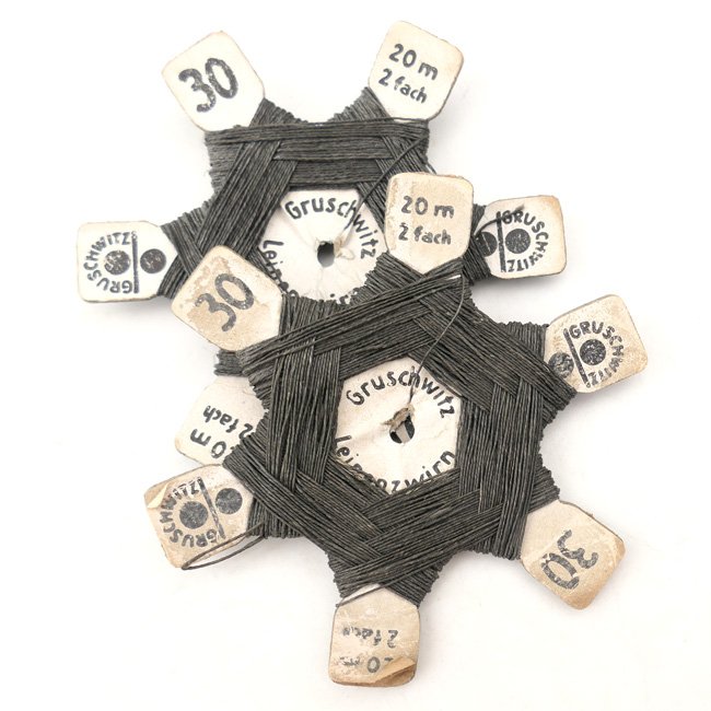 German 'Gruschwitz' Sewing Thread — image 2