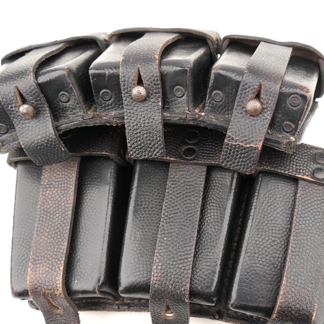 Matching pair of WH (Heer) K98 Ammo Pouches — image 3