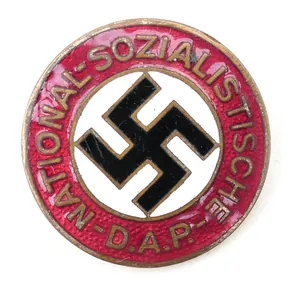 Early NSDAP Membership Badge 'Ges.Gesch.'