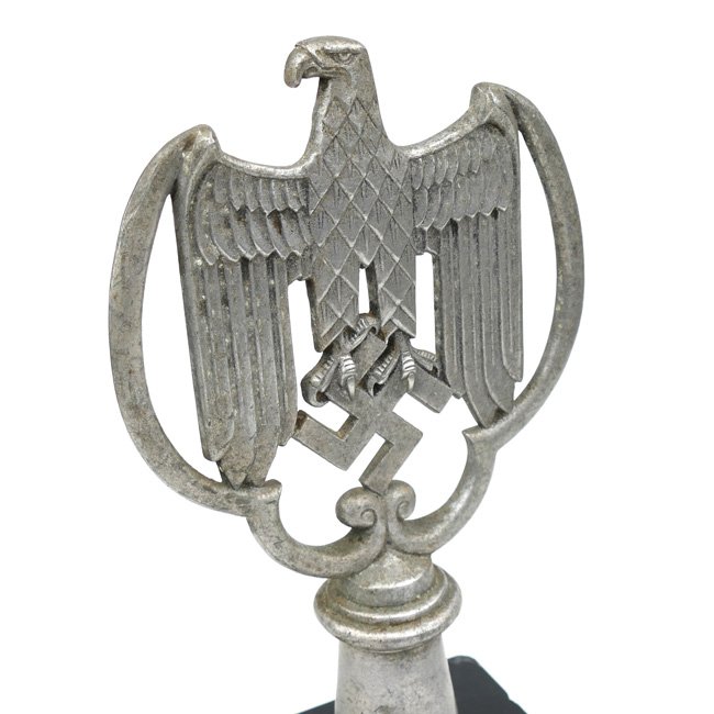 Rare Wehrmacht 'Heer' Standard Pole Top — image 3