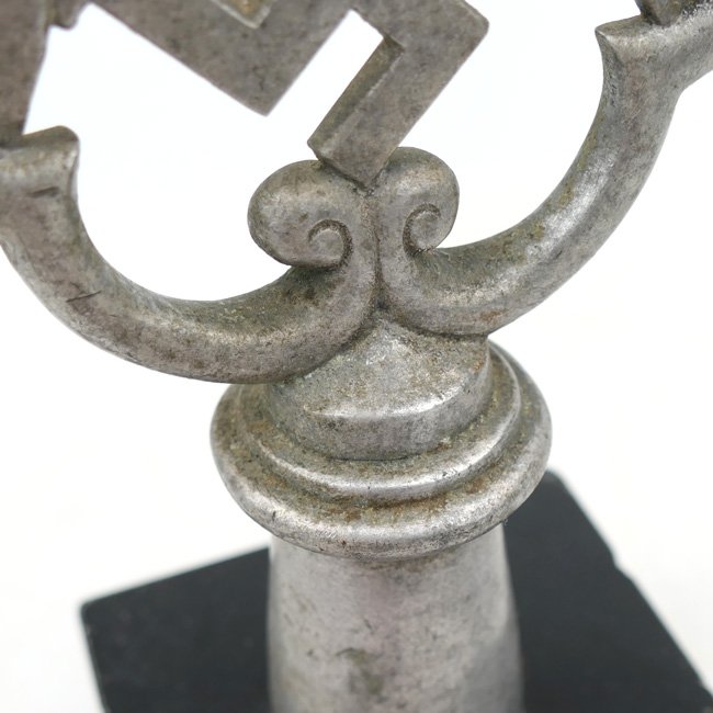 Rare Wehrmacht 'Heer' Standard Pole Top — image 8