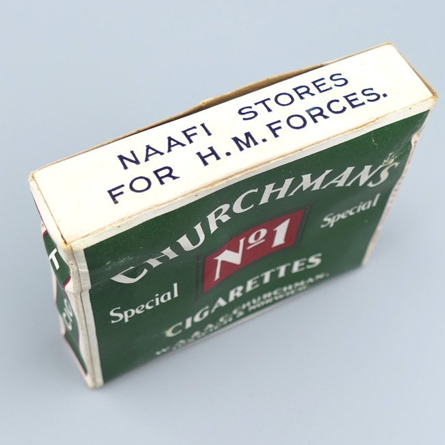 Full Package of British Churchman's Cigarettes — image 2