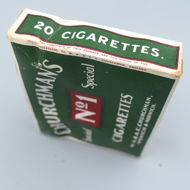 Full Package of British Churchman's Cigarettes — image 4