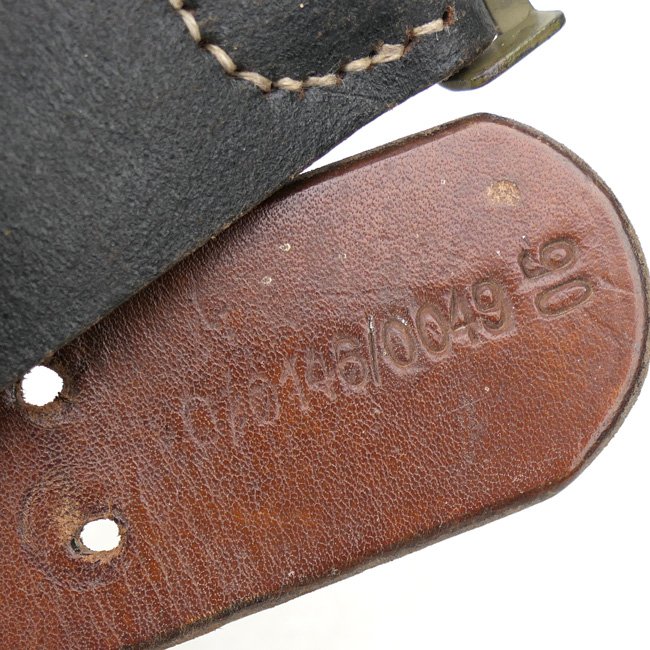 Late War WH (Heer) EM/NCO's Leather Belt — image 5