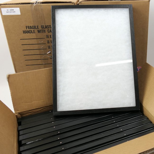 Full box of 12 Riker Display Cases — image 2