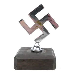 German Swastika Radiator Emblem