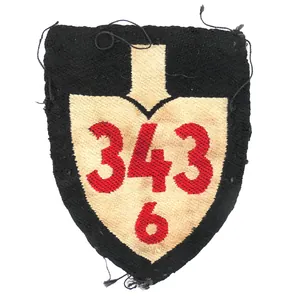 RAD Sleeve Badge '343/6'