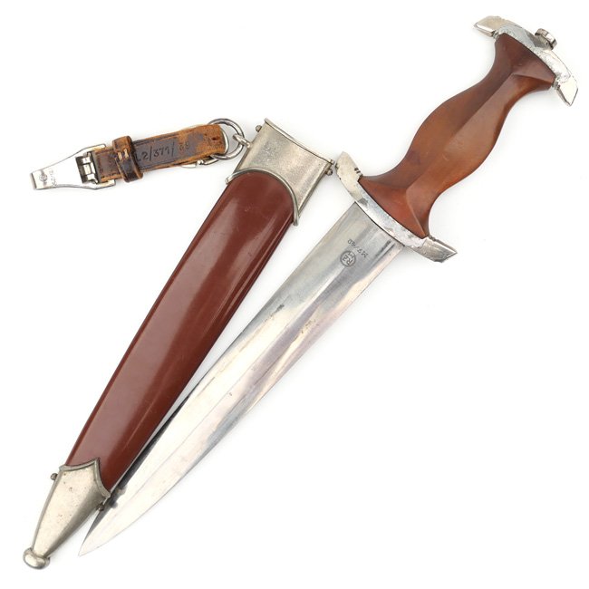 SA M33 Dagger 'RZM M7/42' with Hangers — image 4