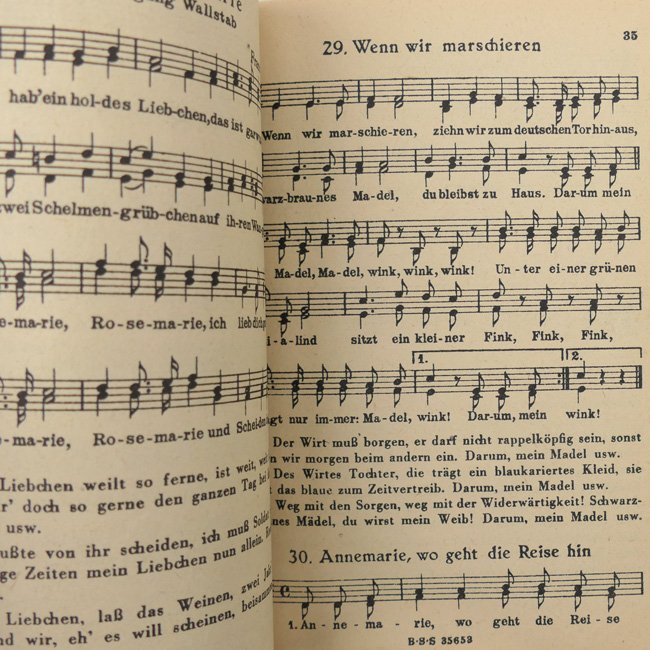 Wehrmacht Soldier's Song Book — image 4