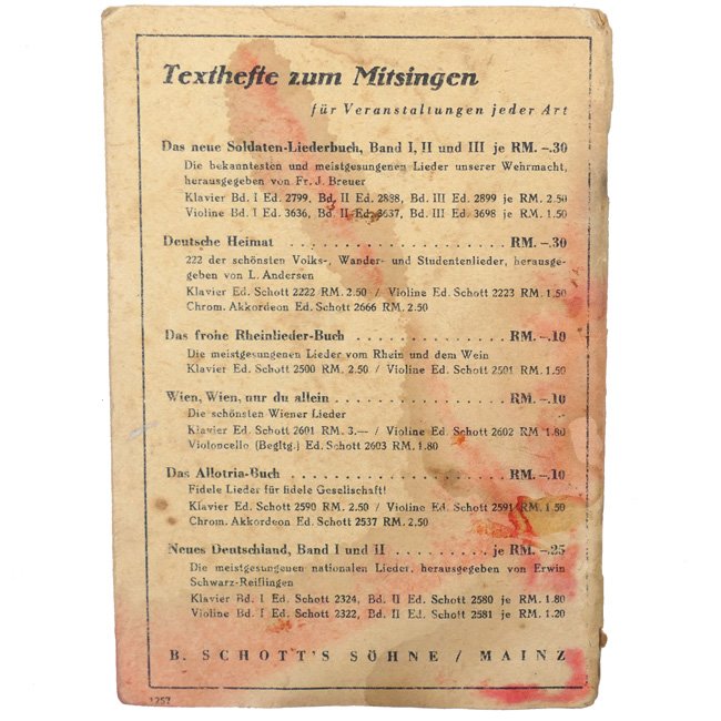 Wehrmacht Soldier's Song Book — image 5