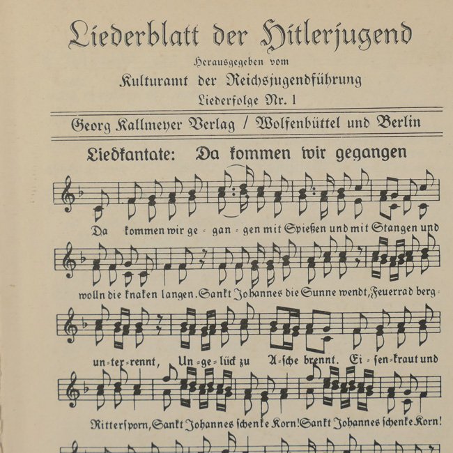 Hitlerjugend Song Book 1935 — image 3
