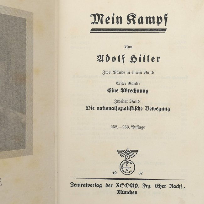 Adolf Hitler's 'Mein Kampf' 1937 — image 5