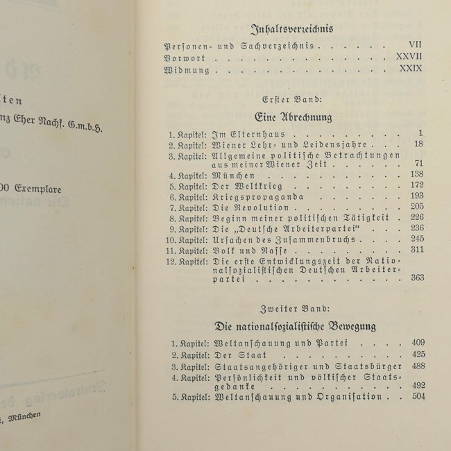 Adolf Hitler's 'Mein Kampf' 1937 — image 6