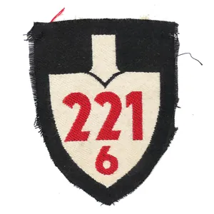 RAD Sleeve Badge '221/6'