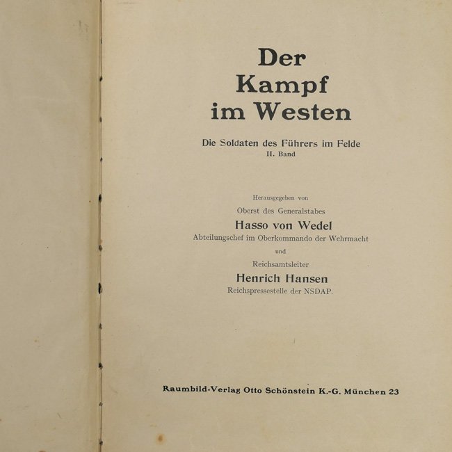 'Der Kampf im Westen' 3D Book — image 5