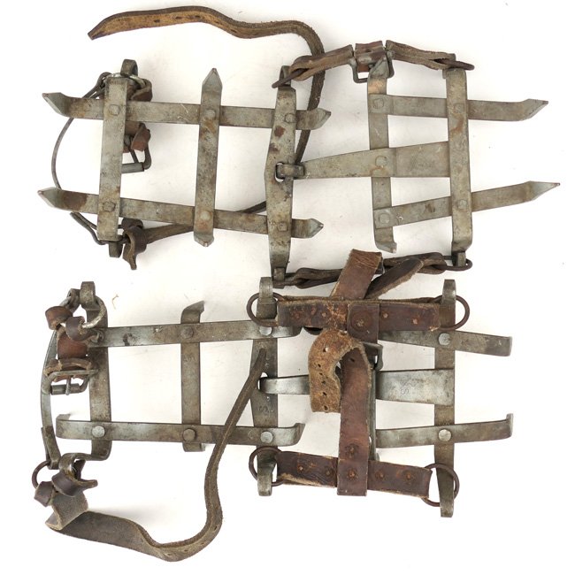 WW2 US Mountain Troops Ice Crampons — image 2