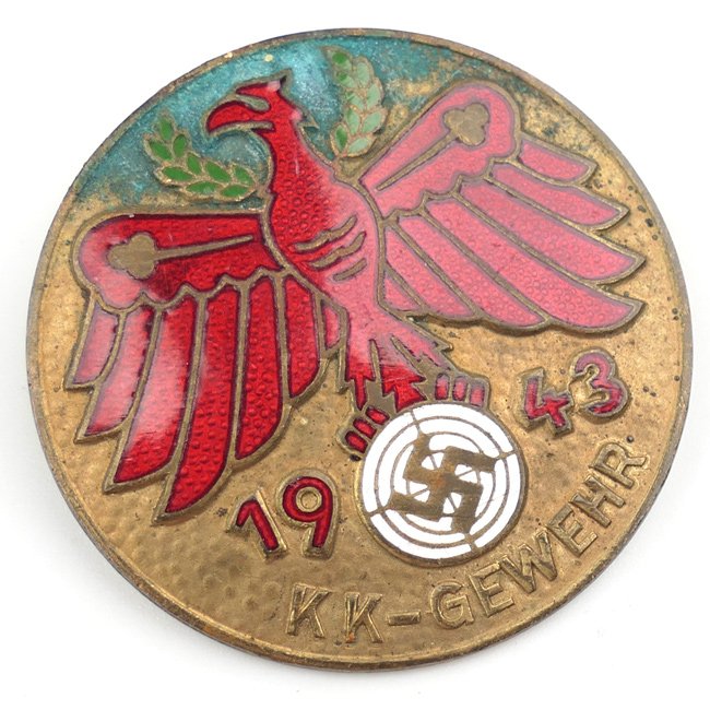 Tirol 'KK-Gewehr' 1943 Shooting Award — image 2