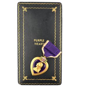 Named US Purple Heart Medal in Box