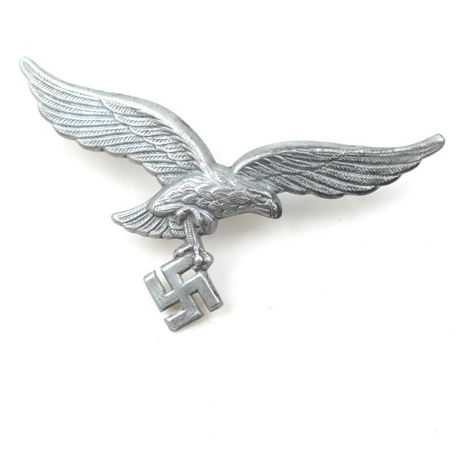 Late war Luftwaffe Visor Cap Eagle — image 2