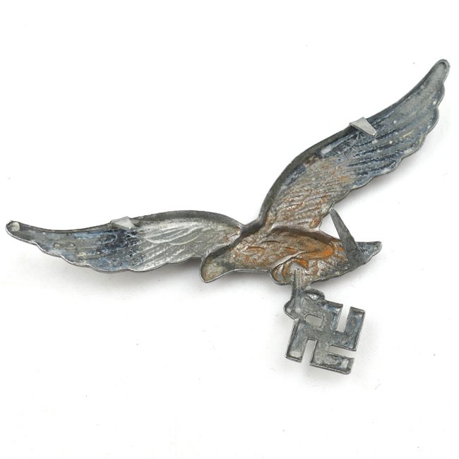 Late war Luftwaffe Visor Cap Eagle — image 3