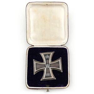 Cased WW1 Iron Cross 1st Class 'WS'
