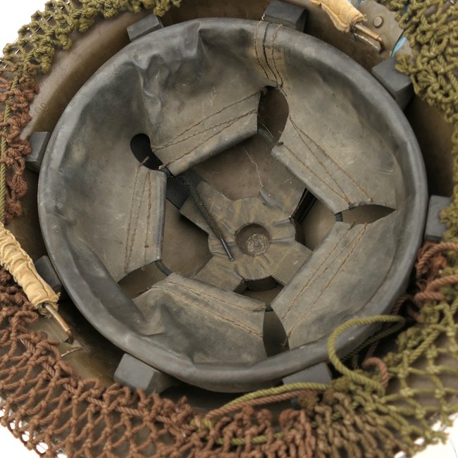 Canadian MK II Combat Helmet with Net & Scrim — image 9