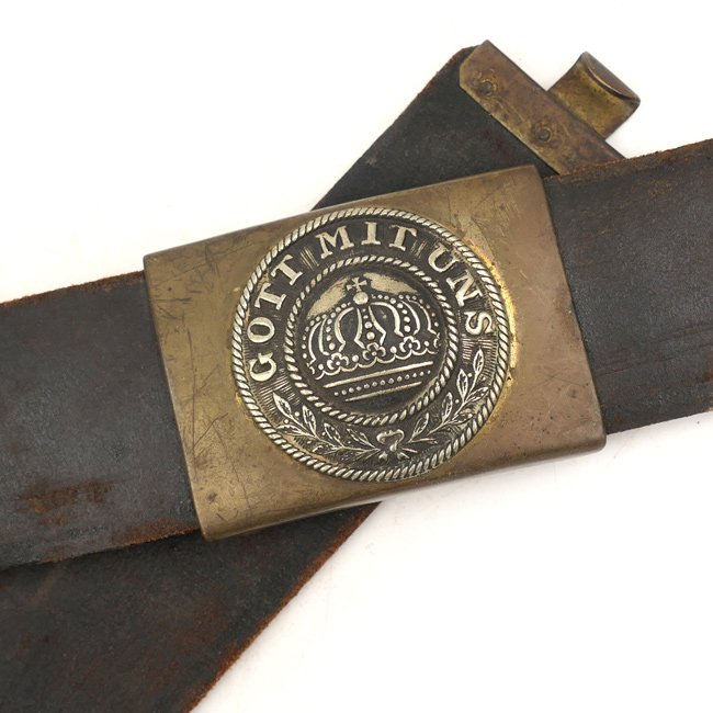 WW1 Prussian EM/NCO's Belt & Buckle — image 3