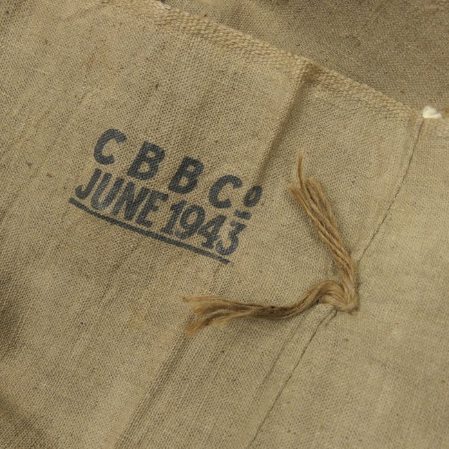 WW2 US Burlap Sandbag 1943 — image 2