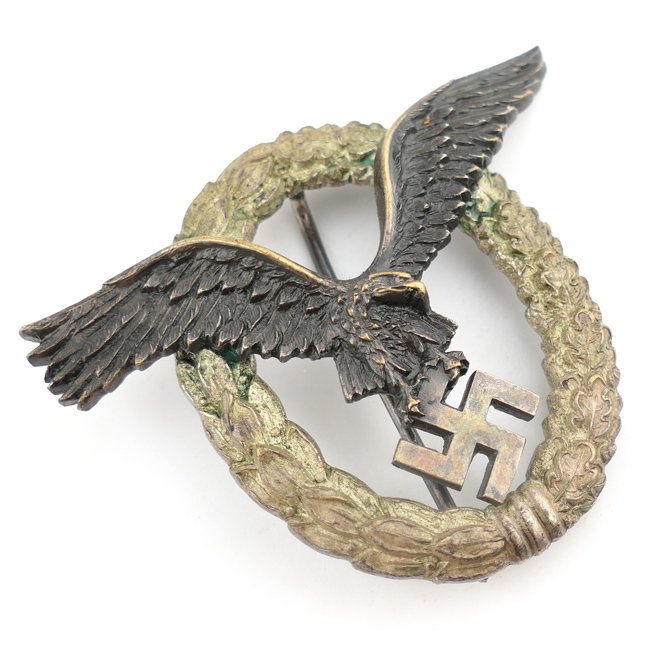 Luftwaffe Pilots Badge - 'Juncker' — image 2
