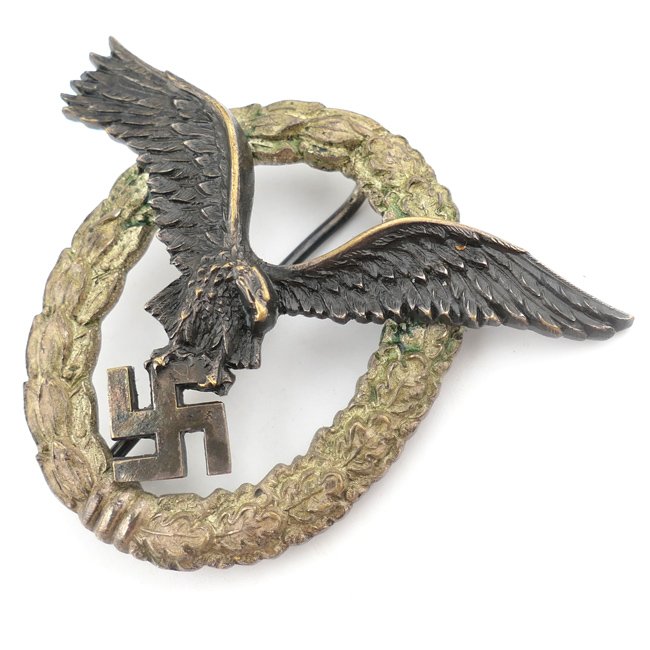 Luftwaffe Pilots Badge - 'Juncker' — image 3