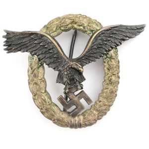 Luftwaffe Pilots Badge - 'Juncker'