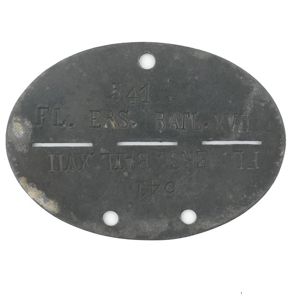 Luftwaffe ID-disc 'FL.ERS.BATL.XVII'
