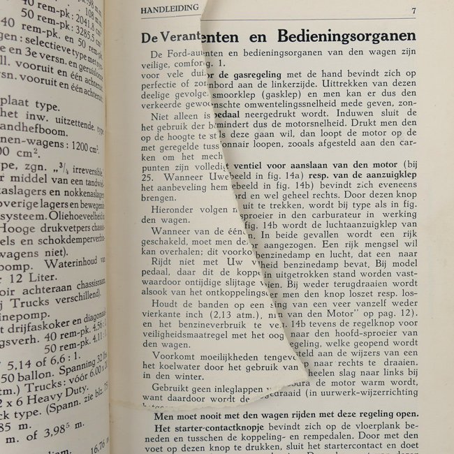 Ford 4 Cylinder Car Instruction Manual 1934 — image 3