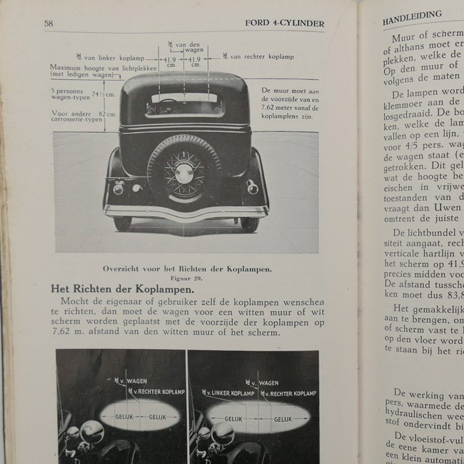 Ford 4 Cylinder Car Instruction Manual 1934 — image 5