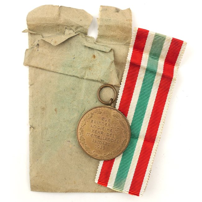 Return of the Memel Commemorative Medal — image 3