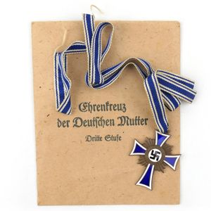 Mothers Cross in Bronze with Pouch