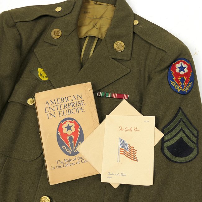 WW2 US Army Class A Service Dress Jacket — image 2